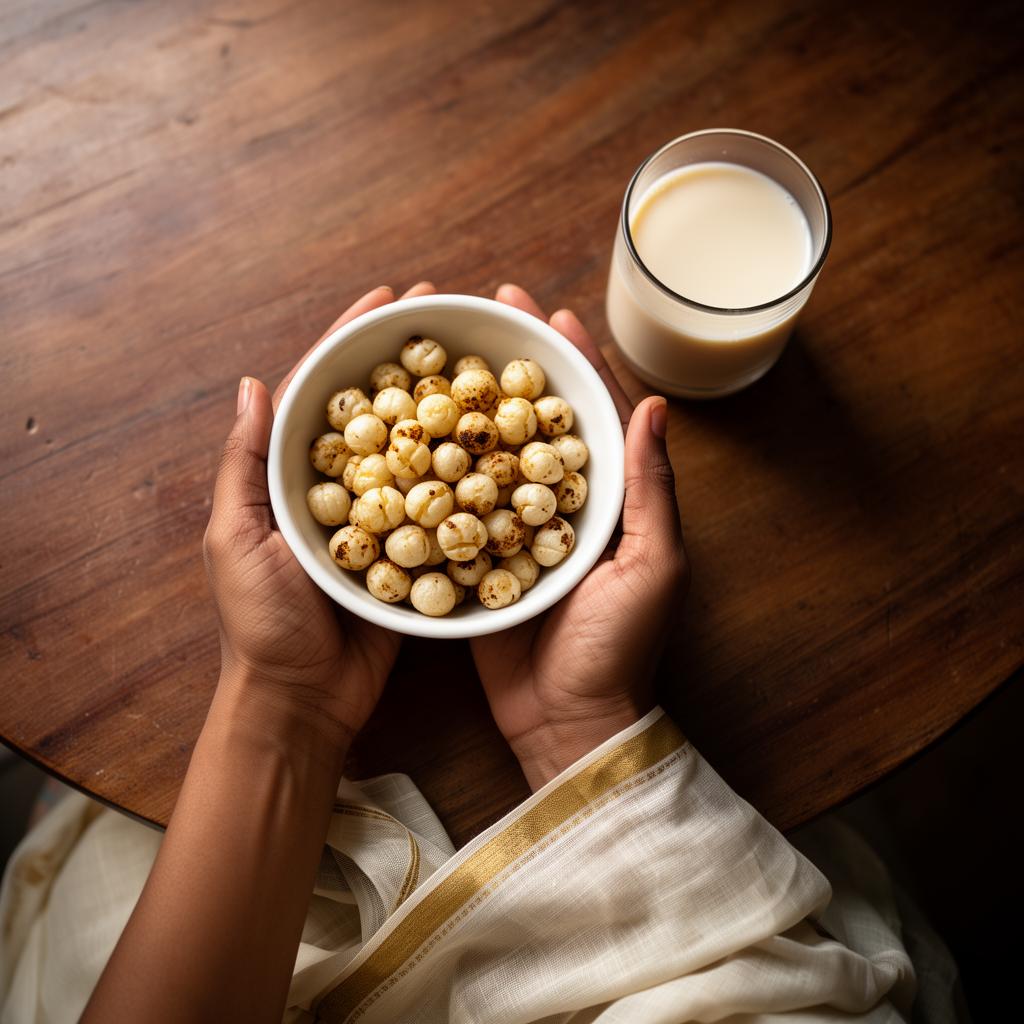 How to Eat Makhana Daily: My Mithila Way (Quantity, Timing, Milk & More)